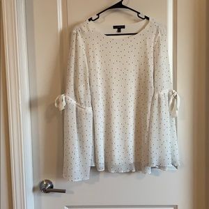 Lane Bryant - Poka Dot Blouse - 18/20